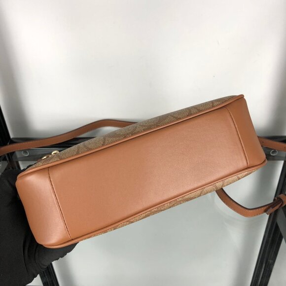 Coach teri shoulder bag insignature canvas bag - Picture 4 of 5